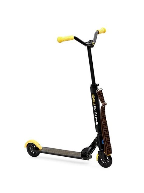 fendi kids scooter|Fendi Kid's Fendi x Micro Kickboard Scooter .